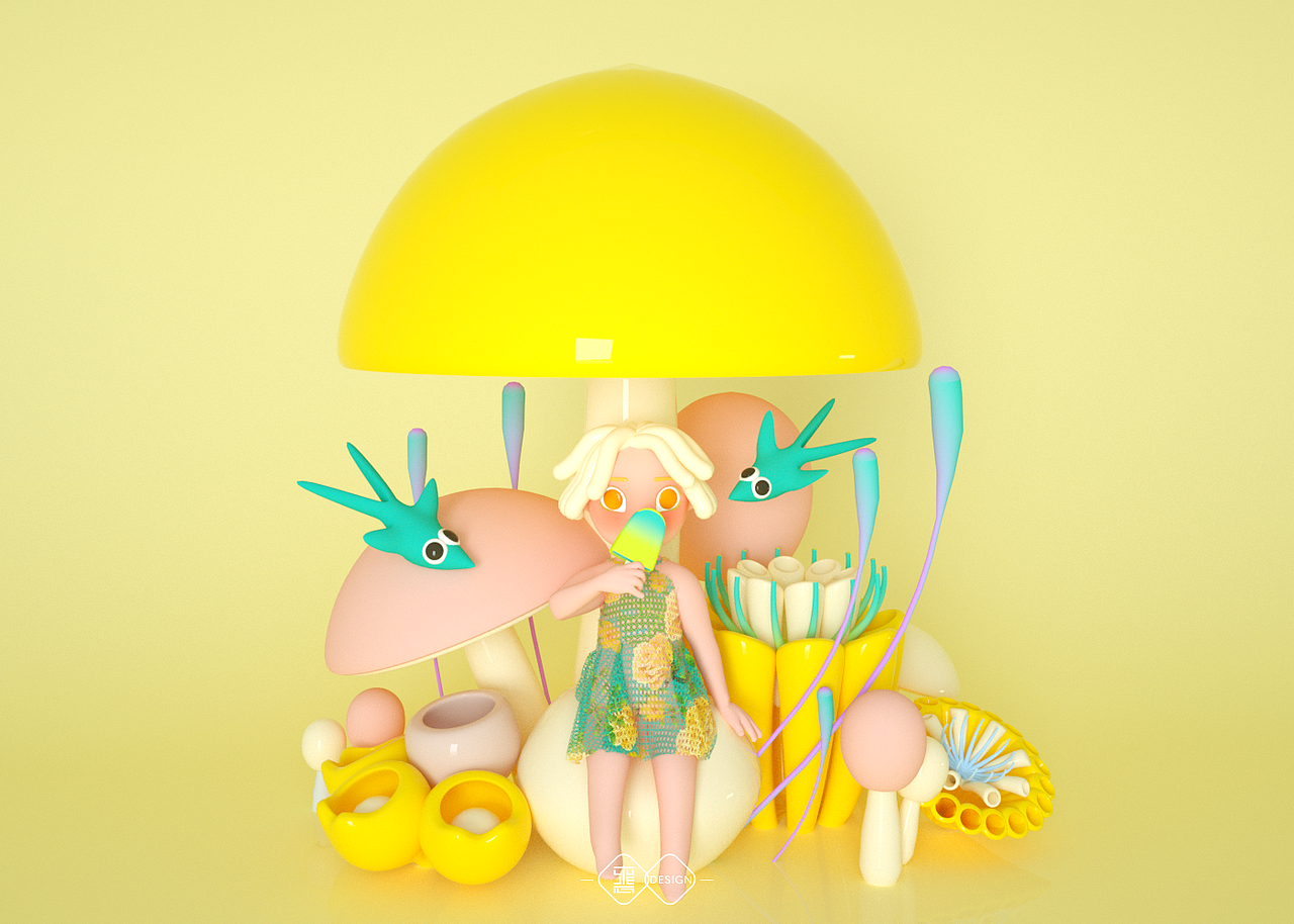 ·THINGS·C4D（图ZMzAxNDIwNzE2） - 其他三维 - 站酷设计师惠Design原创素材 - 站酷ZCOOL