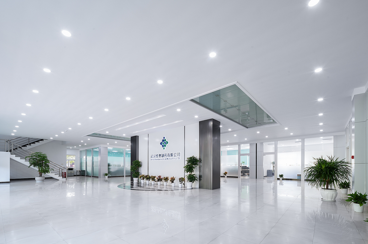 工厂的宣传册配图