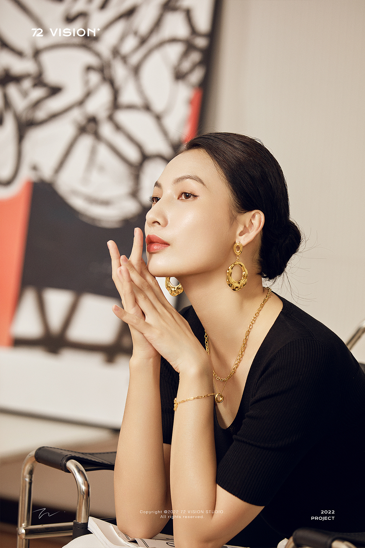 72 vision | 百泰精工5d 黄金首饰模特拍摄 ii