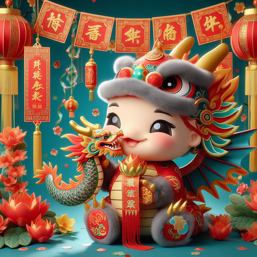 迎接龙年,换个龙气头像,发挥龙年好运!🐉🌟