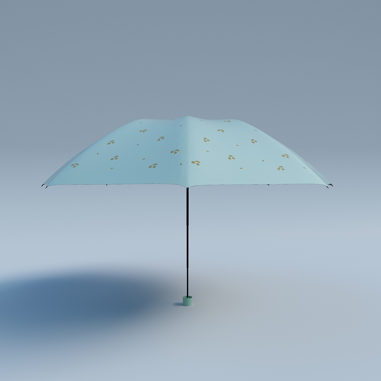 C4D静物练习-三折晴雨伞（图ZMzAzMDM2OTQw） - 动画/影视 - 站酷设计师跳动得分原创素材 - 站酷ZCOOL