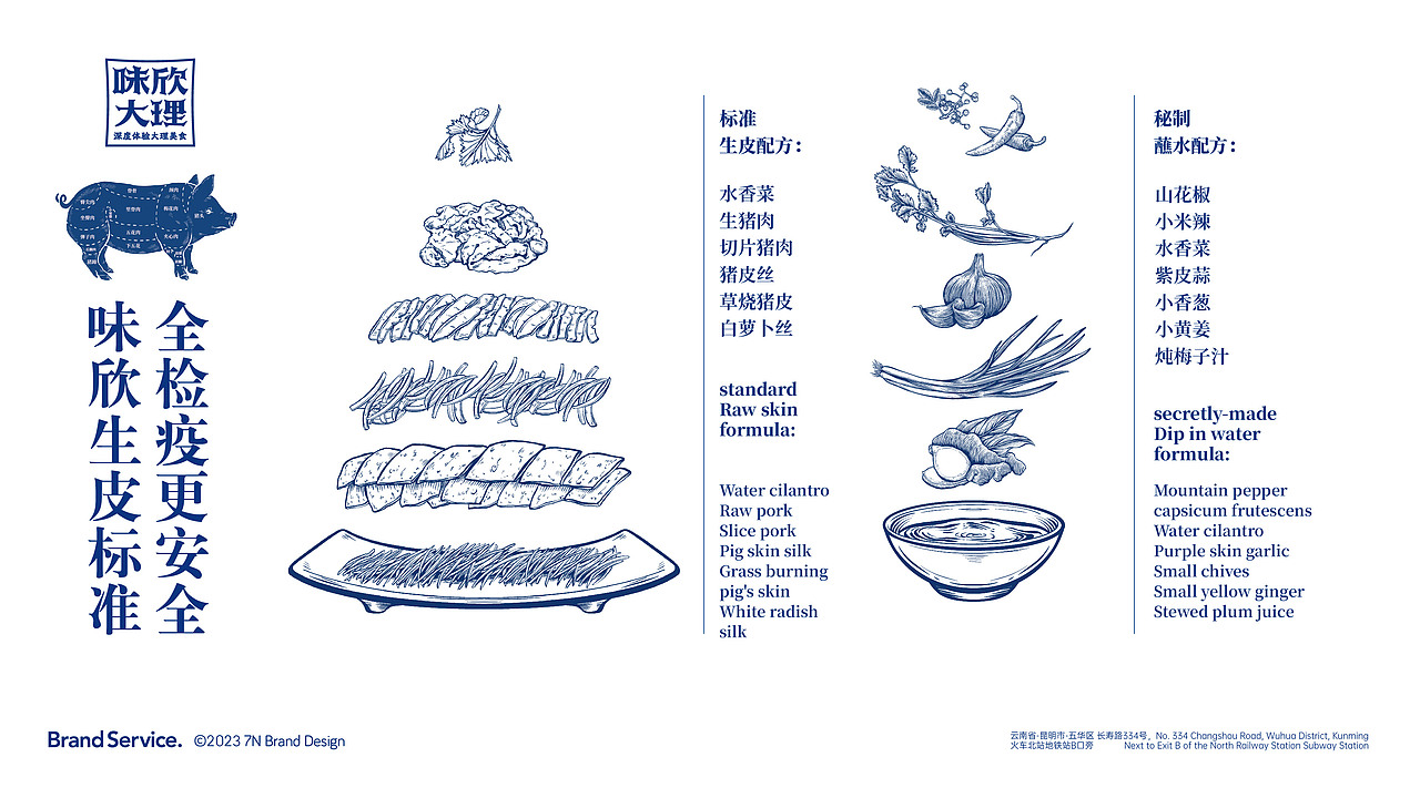 云南地域餐饮品牌视觉升级 - 味欣 WEIXIN - 大理味道(图ZMzYwMjIzMjQ4) - 品牌 - 站酷设计师7N云迹南寻原创素材 - 站酷ZCOOL