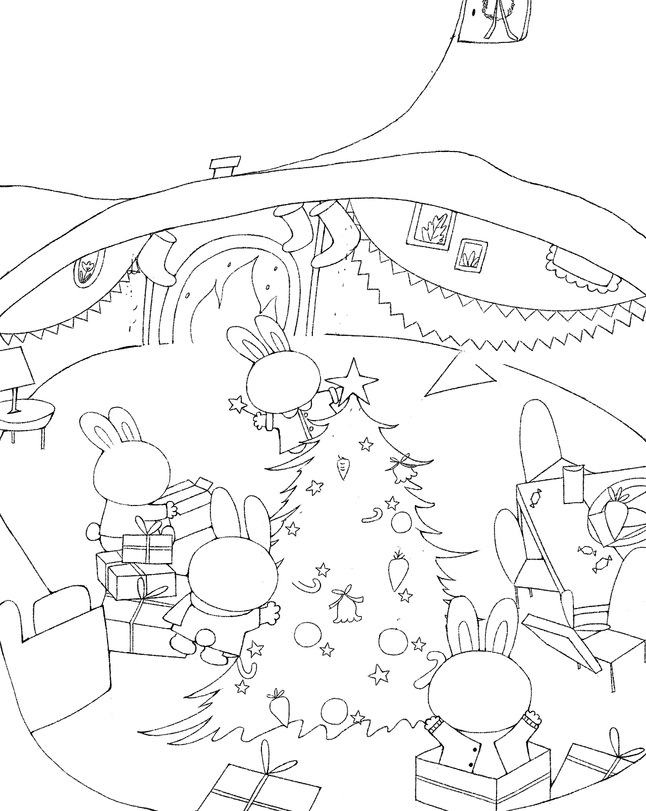 近期小动物插画合集（图ZMzI2MDQ2OTQ0） - 绘本 - 站酷设计师爱画画的鱼籽兔原创素材 - 站酷ZCOOL