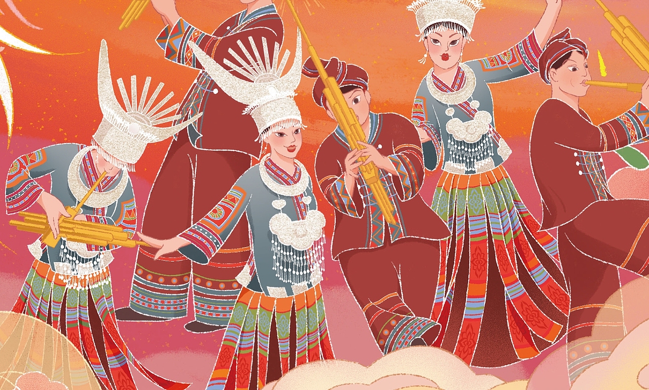 贵阳世纪金源购物中心《黔韵大秀》丨海报KV