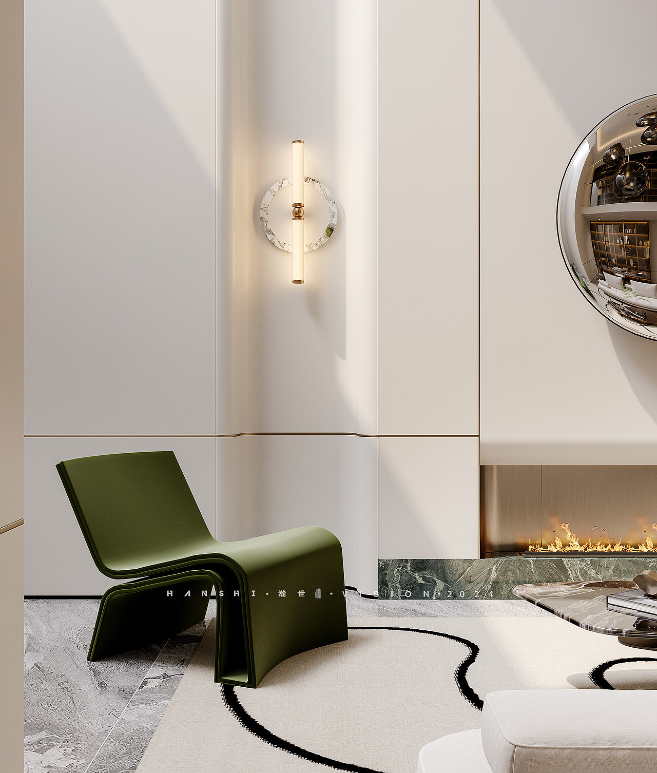 现代轻奢别墅-瀚世表现（图ZMzY2MjExOTg4） - 家装设计 - 站酷设计师瀚世表现Tyc原创素材 - 站酷ZCOOL