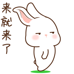 #WOW# 动态表情包——萌耳兔2