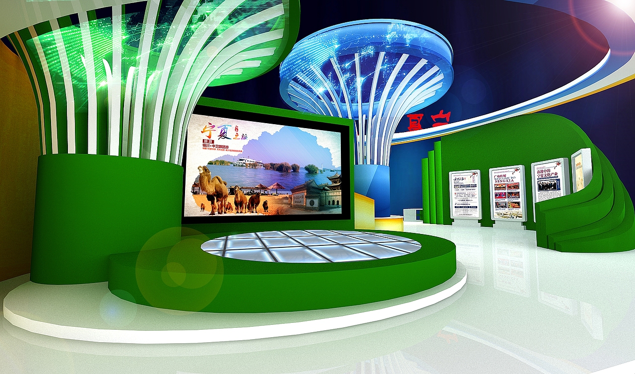 文博会展台 政府展台 特装展台（图ZMzY0MjcwNjU2） - 建筑/空间 - 站酷设计师馆家小包总原创素材 - 站酷ZCOOL