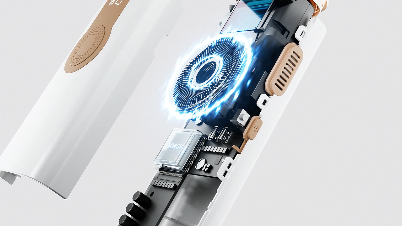 【C4D动态】脱毛仪三维视频