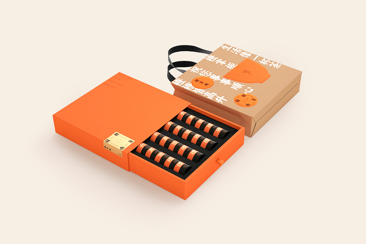 赣南橙茶产品包装（图ZMzA3NzU3MDQw） - 包装 - 站酷设计师DESIGNER阿剑原创素材 - 站酷ZCOOL