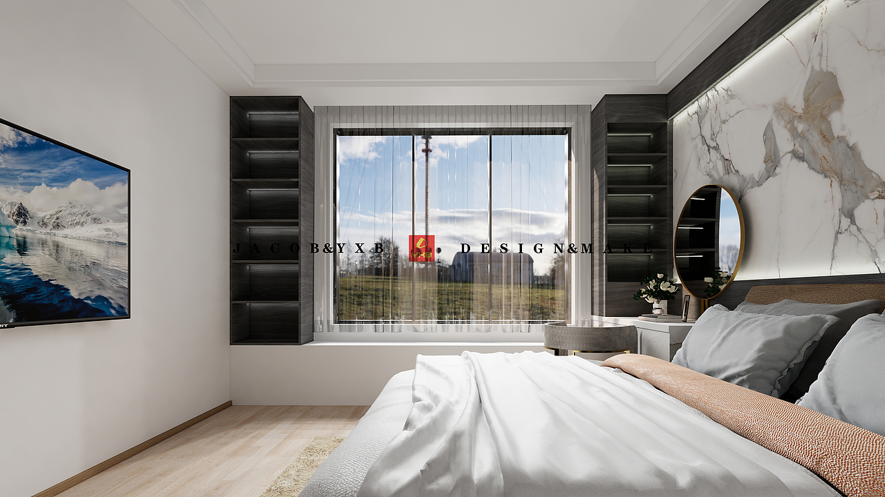 简约小房间（图ZMzA5ODI5MDg4） - 家装设计 - 站酷设计师JACOB雪饼原创素材 - 站酷ZCOOL