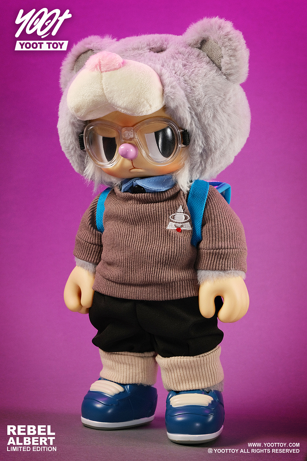 YOOT TOY/ REBEL ALBERT(图ZMzA2NDMyNTIw) - 玩具 - 站酷设计师shala_h原创素材 - 站酷ZCOOL