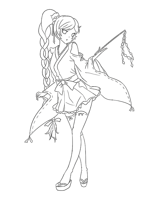 赛璐璐插画练习（图ZMzEzMDkwODI4） - 商业插画 - 站酷设计师六月夏天原创素材 - 站酷ZCOOL