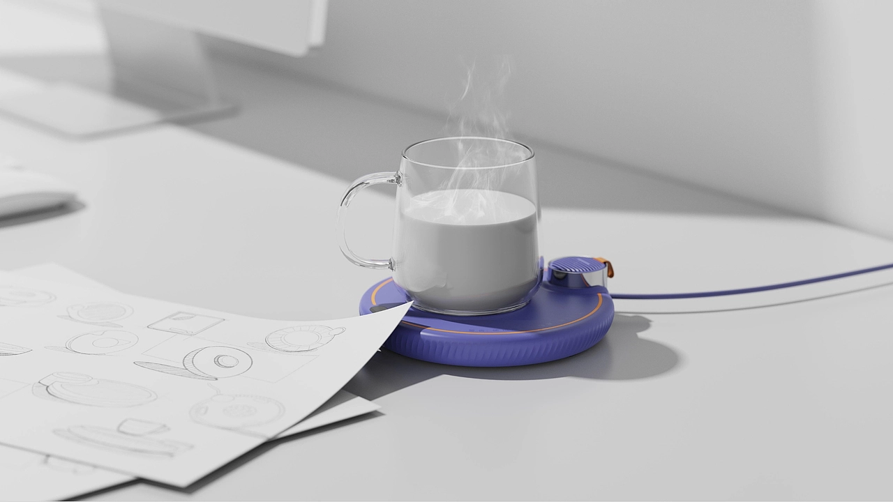 Rippling-暖杯垫设计