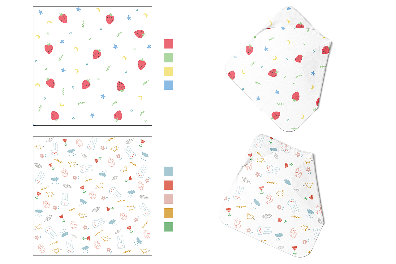 母婴产品图案设计（图ZMjk5NDc3Mjg0） - 图案 - 站酷设计师阿费Feicy原创素材 - 站酷ZCOOL