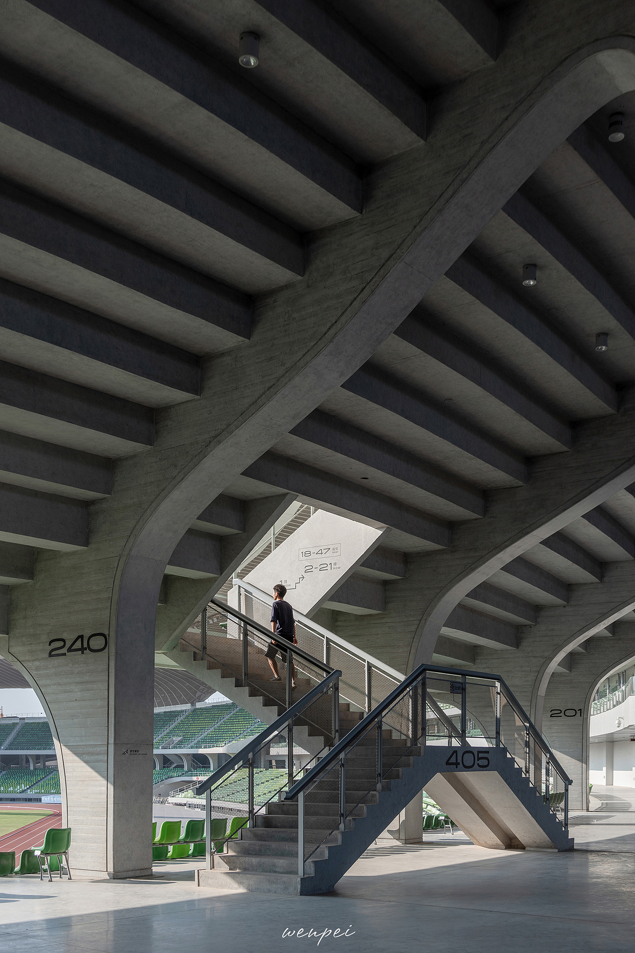 建筑摄影｜衢州体育公园（图ZMzE3ODQzODA4） - 环境/建筑摄影 - 站酷设计师建筑摄影师文沛原创素材 - 站酷ZCOOL