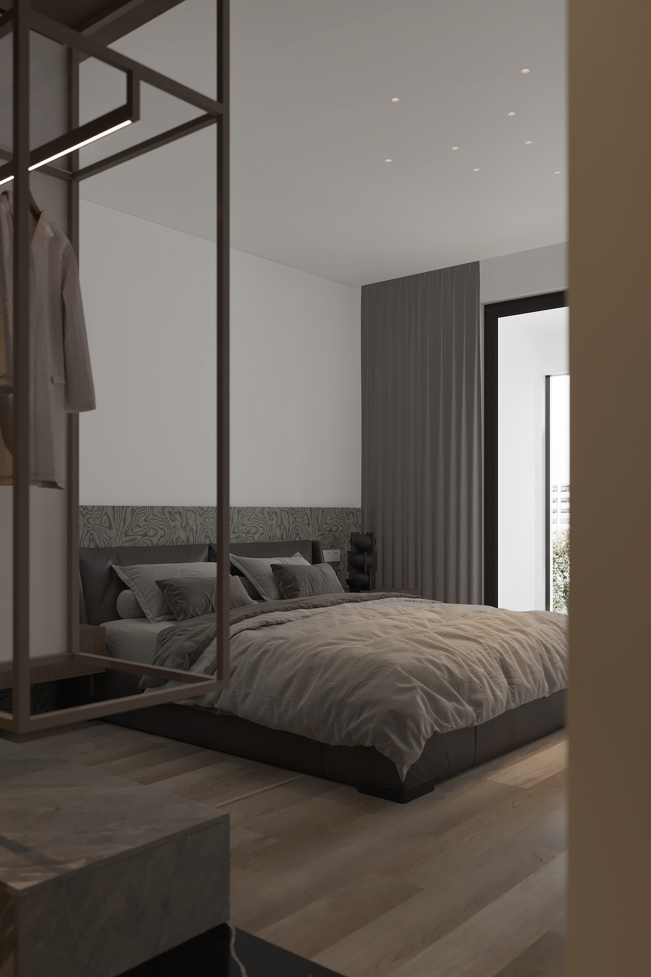 几何共社丨330m²顶层平墅，沉静疗愈的居心之所（图ZMzU2NjI0ODE2） - 家装设计 - 站酷设计师黑米洲原创素材 - 站酷ZCOOL