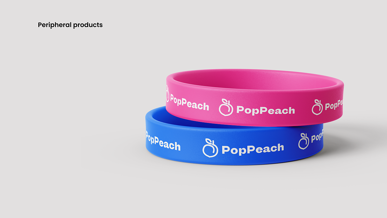 PopPeach Brand design/穿戴甲品牌设计
