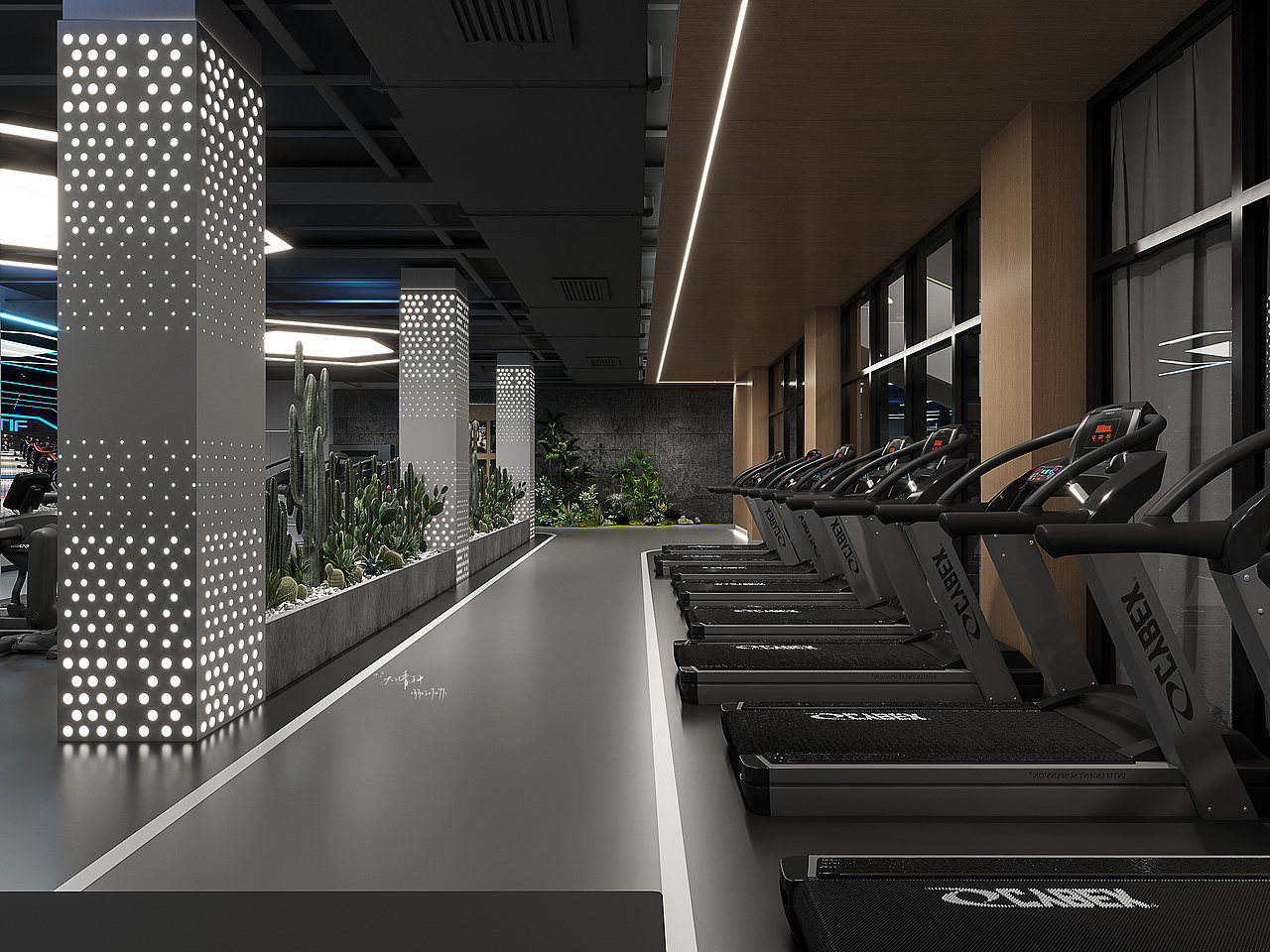 健身房设计案例丨机器不转会生锈,人不活动要得病