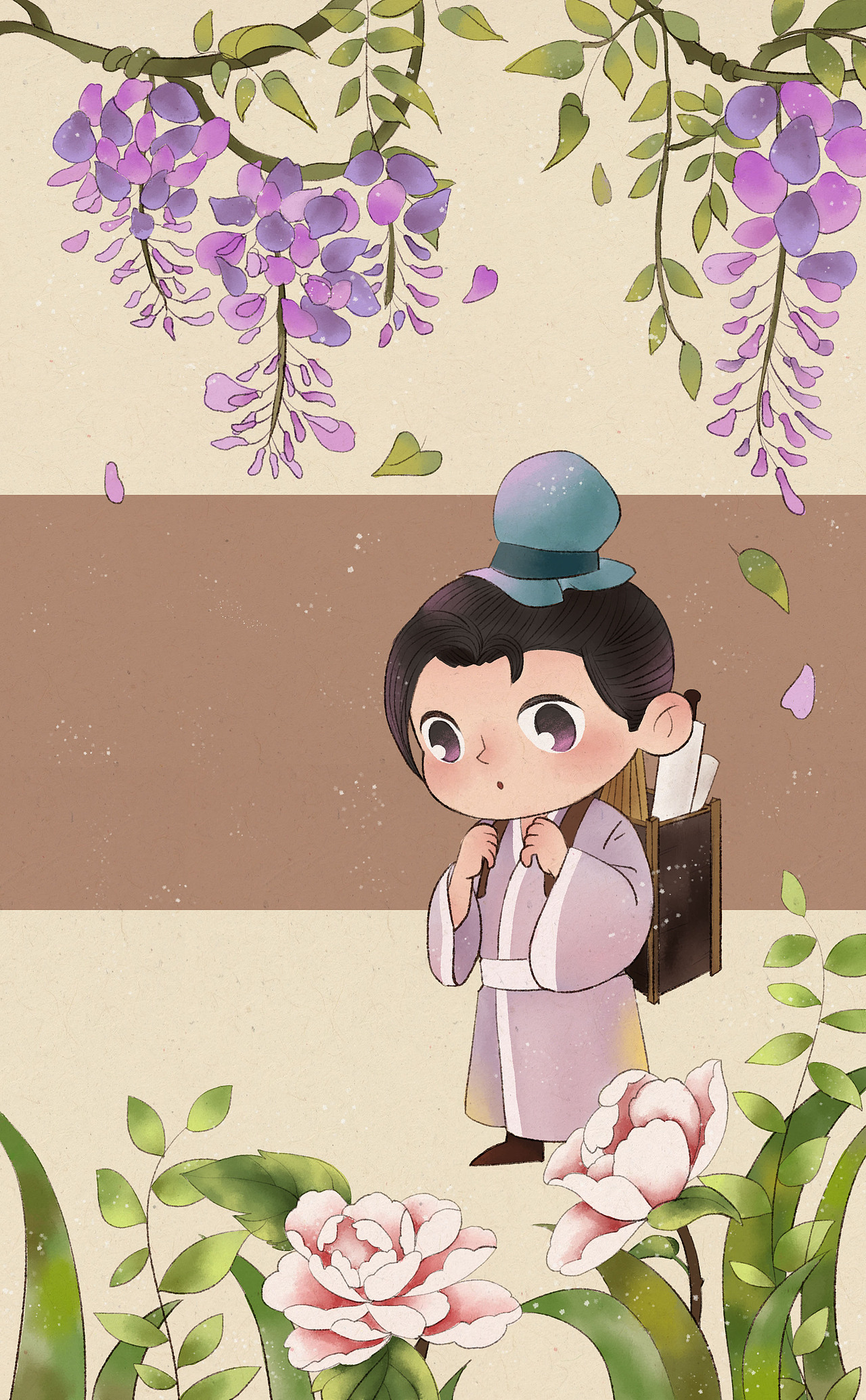 二十四节气插画（立春-谷雨）（图ZMjk2OTA3NDAw） - 儿童插画 - 站酷设计师甜雨Rena原创素材 - 站酷ZCOOL