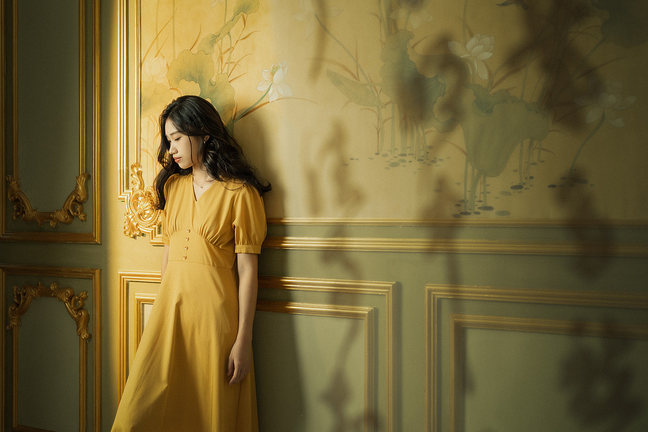 睡莲丨复古人像写真