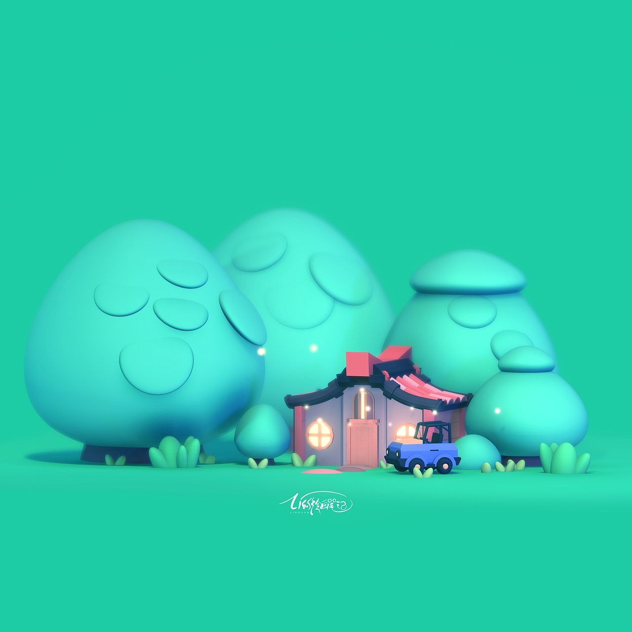 2022ipad插画与建模总结（图ZMzI3MzkyMjgw） - 创作习作 - 站酷设计师Li李原创素材 - 站酷ZCOOL