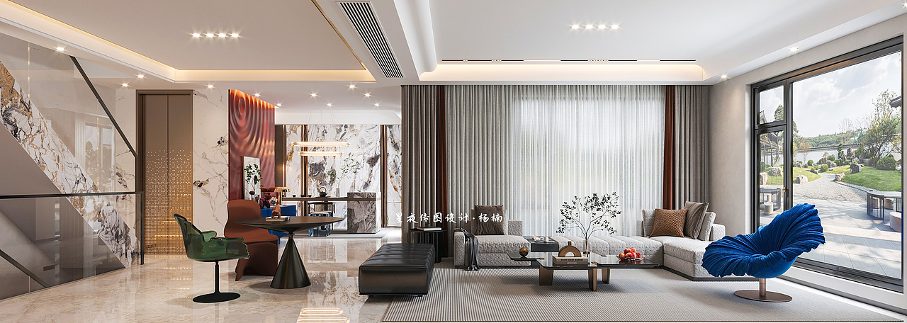 现代轻奢别墅 | 慢享生活,时光与品质的回味!