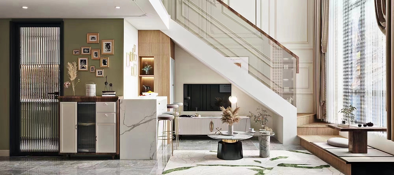 现代风格,简约而不简单,体现出一种现代感和气质