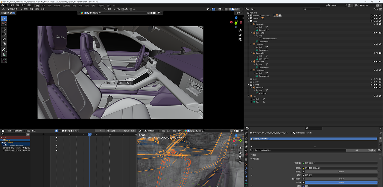 Porsche Taycan Turbo S 丨CGI