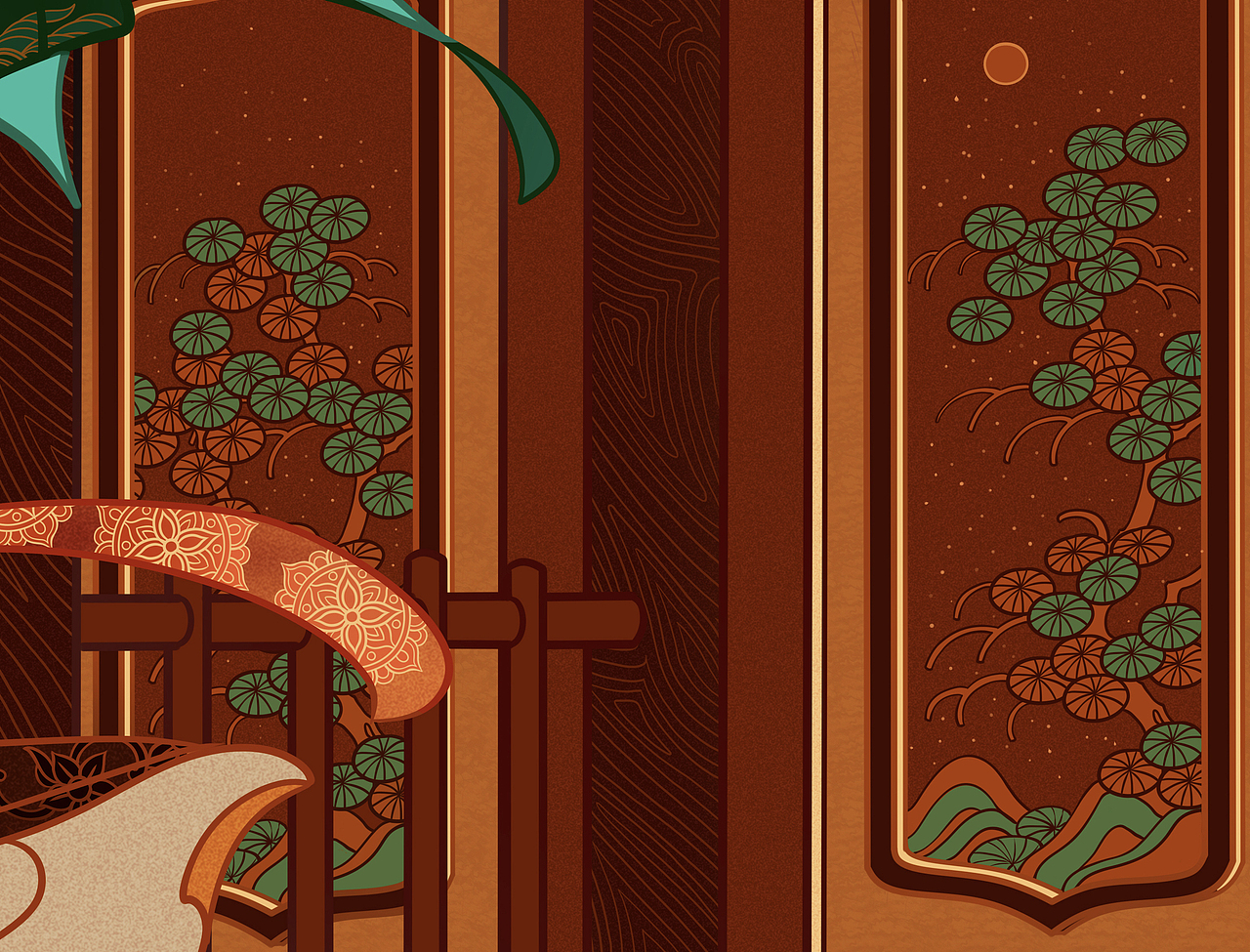 《画壁》组画系列（图ZMzYwNTM4MzUy） - 商业插画 - 站酷设计师唐众汤忠原创素材 - 站酷ZCOOL