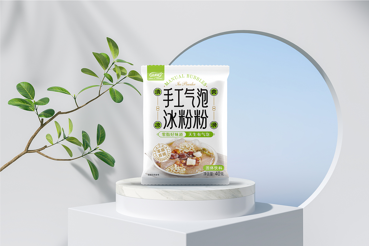 April作品「康雅酷」手工冰粉包装设计（图ZMzQxOTQwMzQw） - 包装 - 站酷设计师猿人创意工作室原创素材 - 站酷ZCOOL