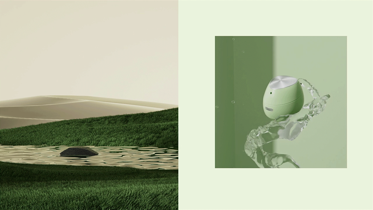 C4D动态设计——蓝牙耳机（图ZMzIyMTA3MjM2） - 动画/影视 - 站酷设计师离了群的鹿原创素材 - 站酷ZCOOL