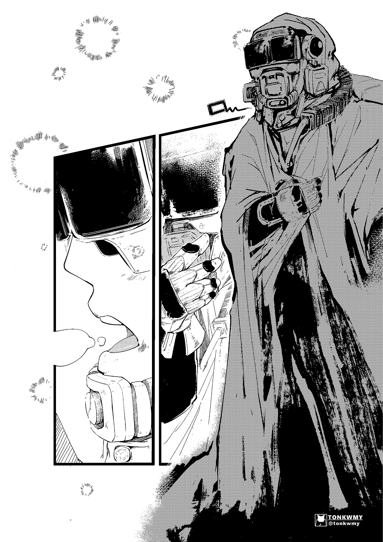 【科幻漫画】回到地球（图ZMzY0NTcxNDEy） - 短篇/格漫 - 站酷设计师Tonkzero原创素材 - 站酷ZCOOL