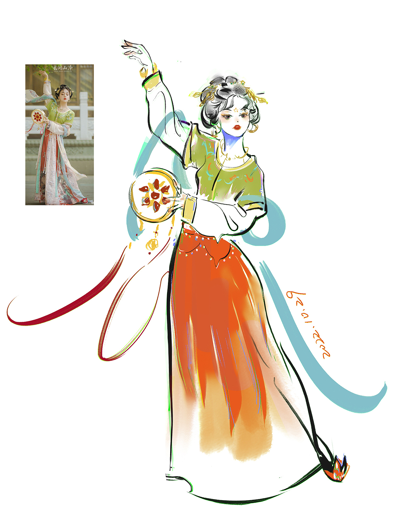 人物速写笔记【30-80】