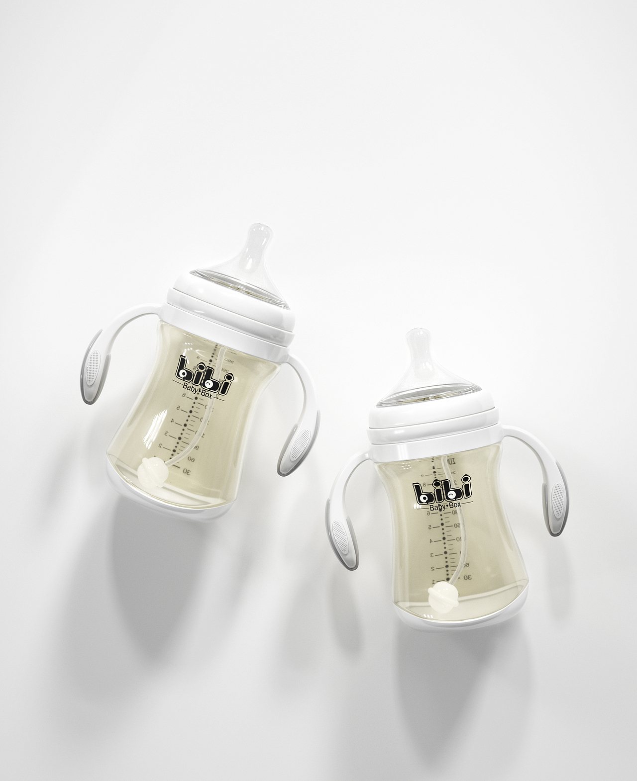 产品渲染-婴儿奶瓶