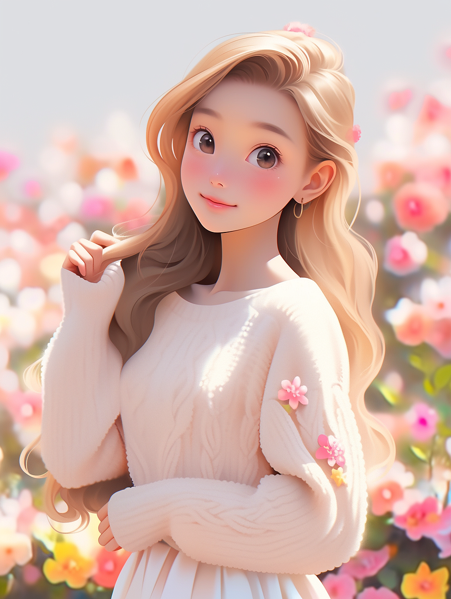 桃桃公主（图ZMzQwODQ4MDk2） - AI作品 - 站酷设计师那木DG原创素材 - 站酷ZCOOL