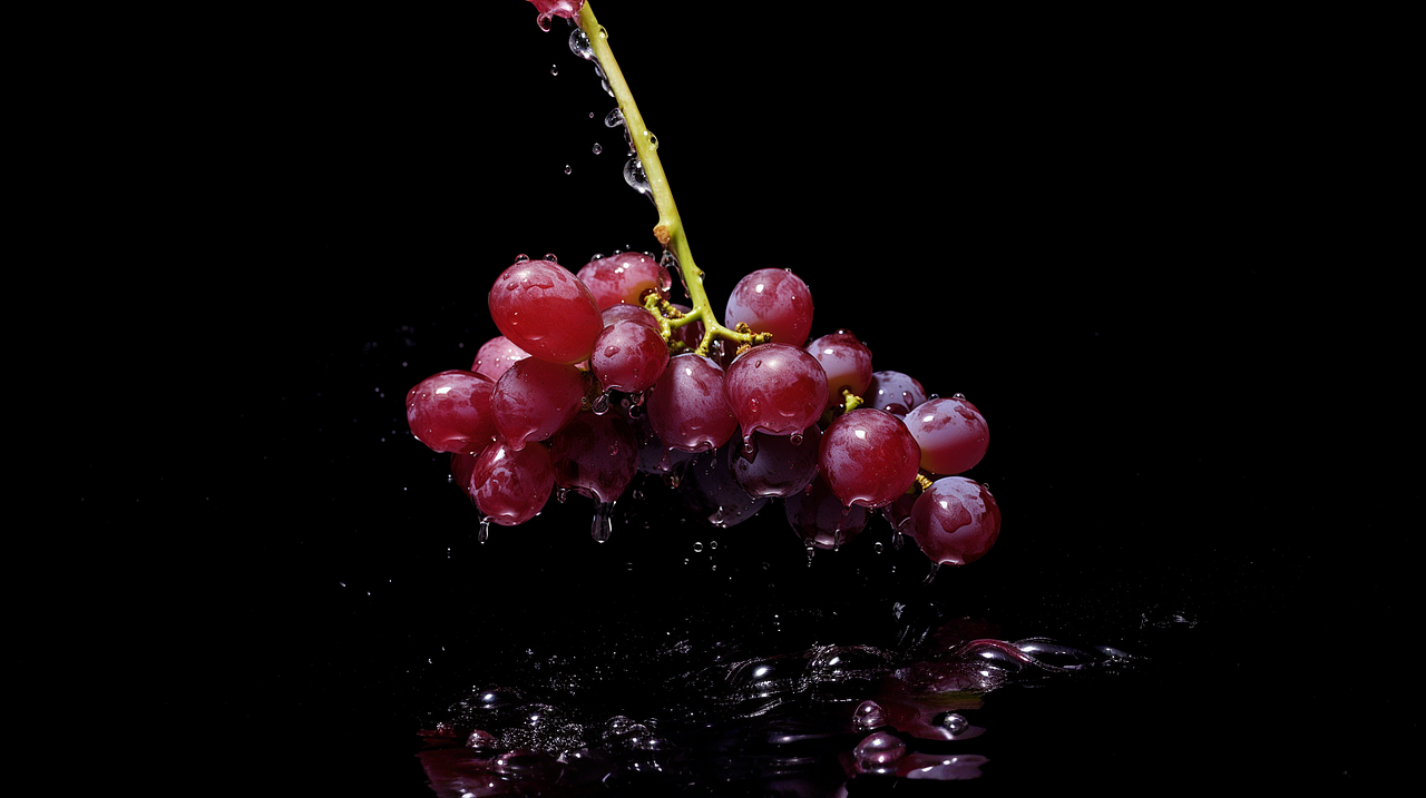 水果系列之葡萄(midjourney生成)