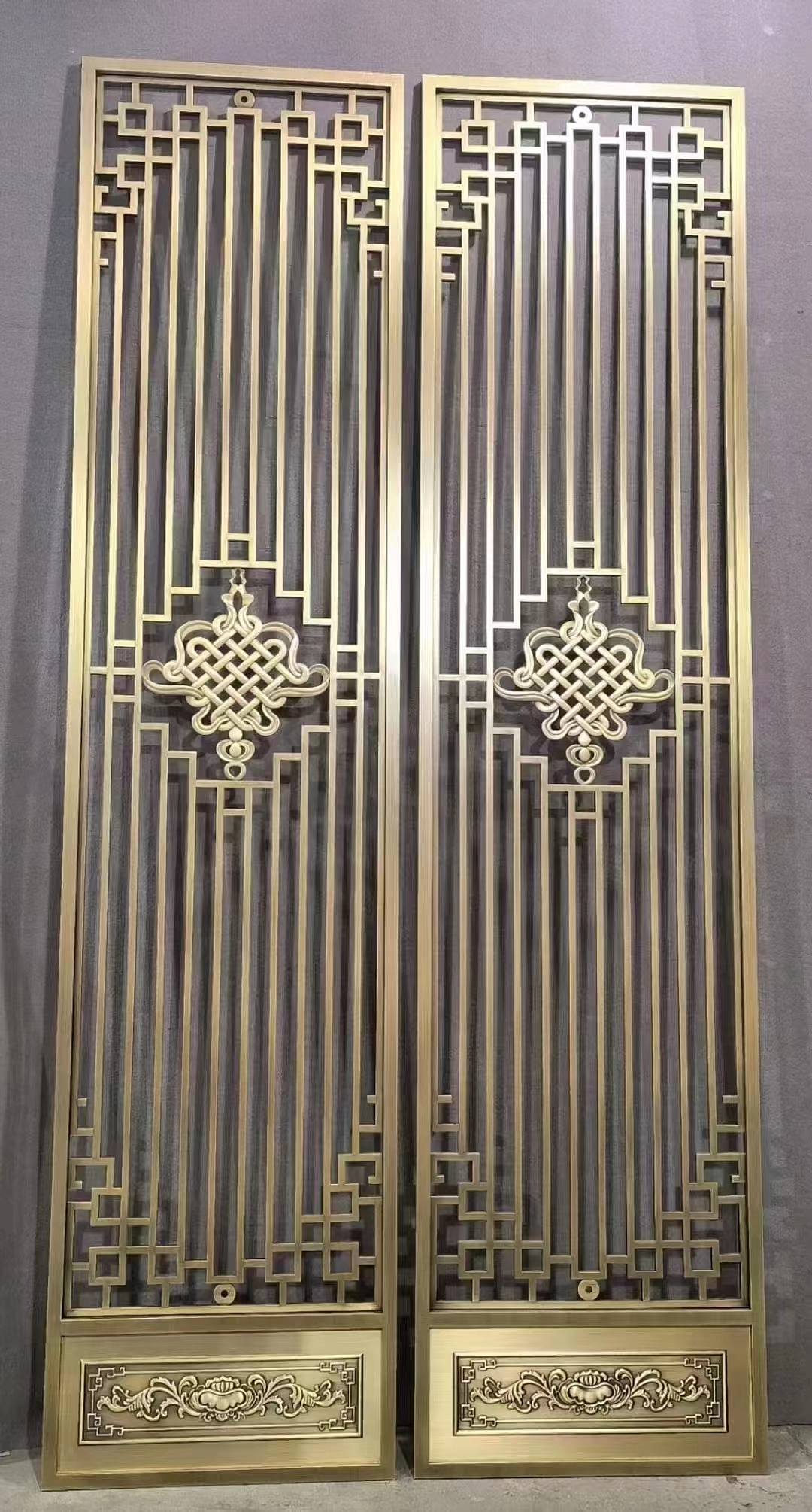 酒店餐厅仿铜不锈钢玄关屏风（图ZMzYyODE0MjY0） - 其他工业/产品 - 站酷设计师众钰15014653434原创素材 - 站酷ZCOOL