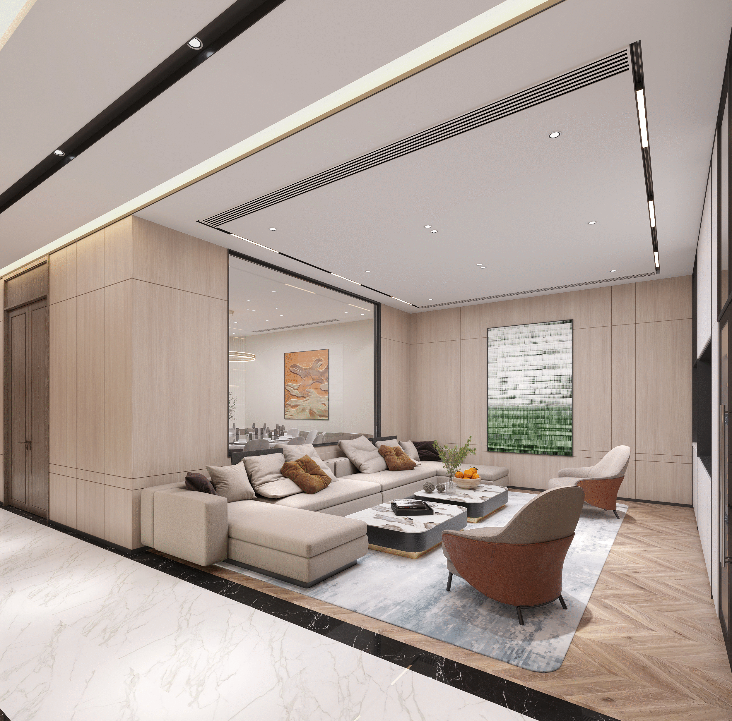 私人会所效果图设计