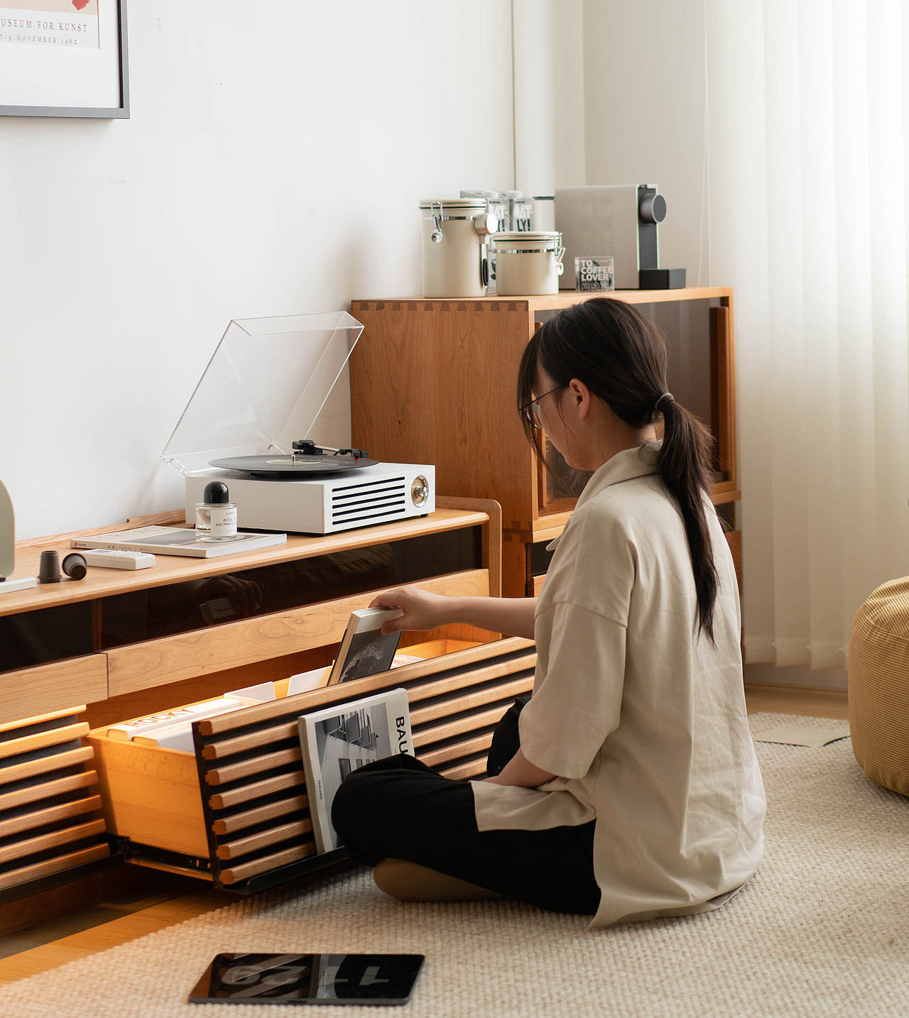 光谱电视柜丨实木家具产品设计（图ZMzQzOTczOTg4） - 生活用品 - 站酷设计师小康的锅原创素材 - 站酷ZCOOL