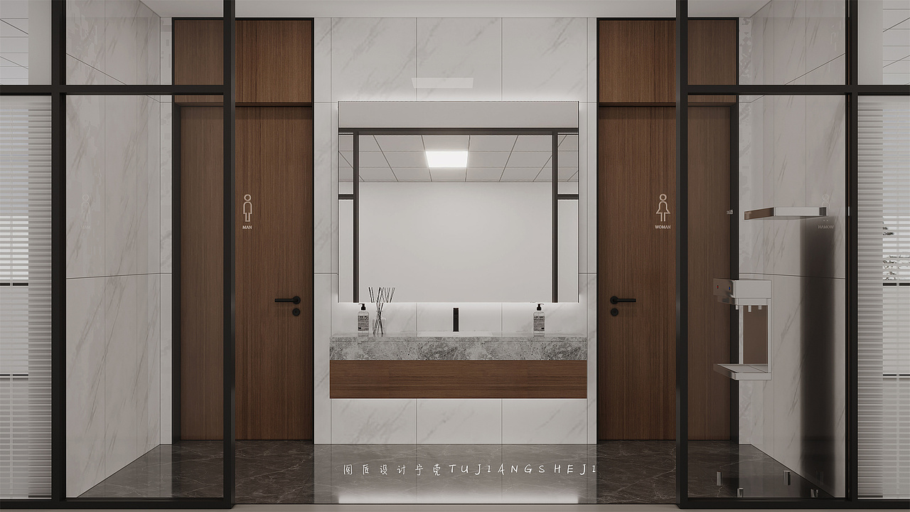 高效活力的现代办公室设计