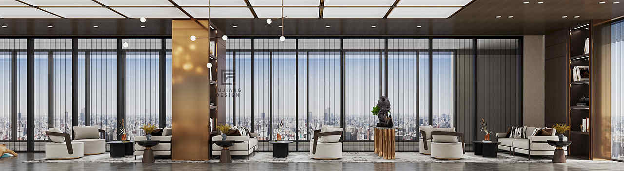 新中式丨售楼中心,典雅东方,借古开今