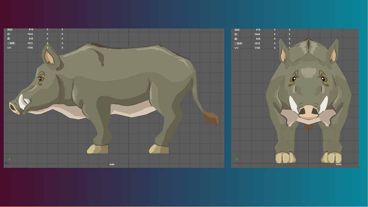 3D动物类（图ZMzYzOTAzMTM2） - 人物/生物 - 站酷设计师jijun原创素材 - 站酷ZCOOL