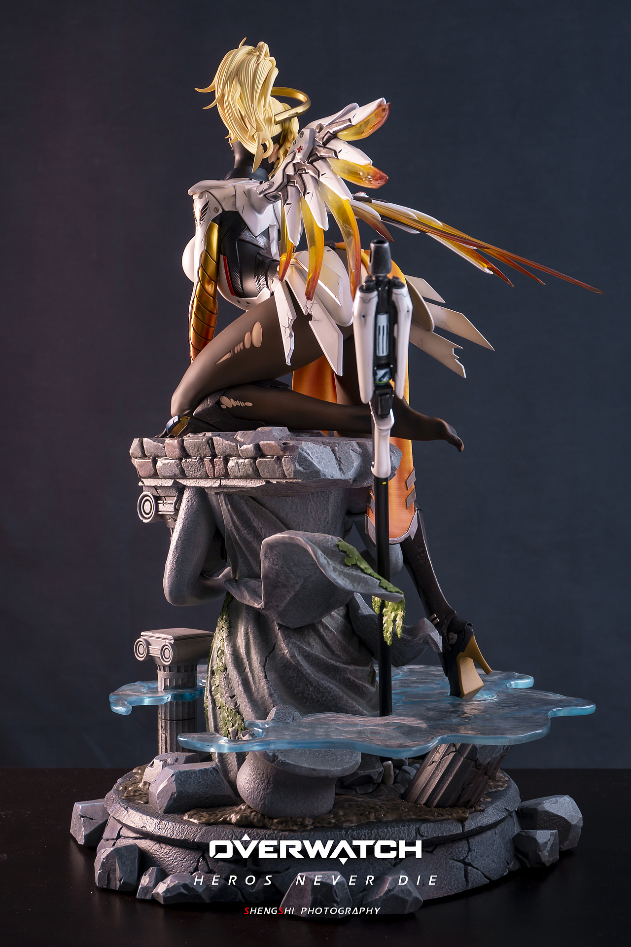 守望先锋-天使雕像📸（图ZMzYxMTE1NDg0） - 产品摄影 - 站酷设计师声仕原创素材 - 站酷ZCOOL