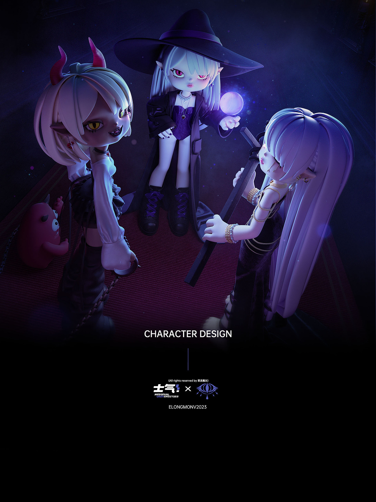 [士气集团] IMMORTAL WITCH 永生的魔女（图ZMzQwMDAwODI0） - 人物/生物 - 站酷设计师恶龙魔女原创素材 - 站酷ZCOOL