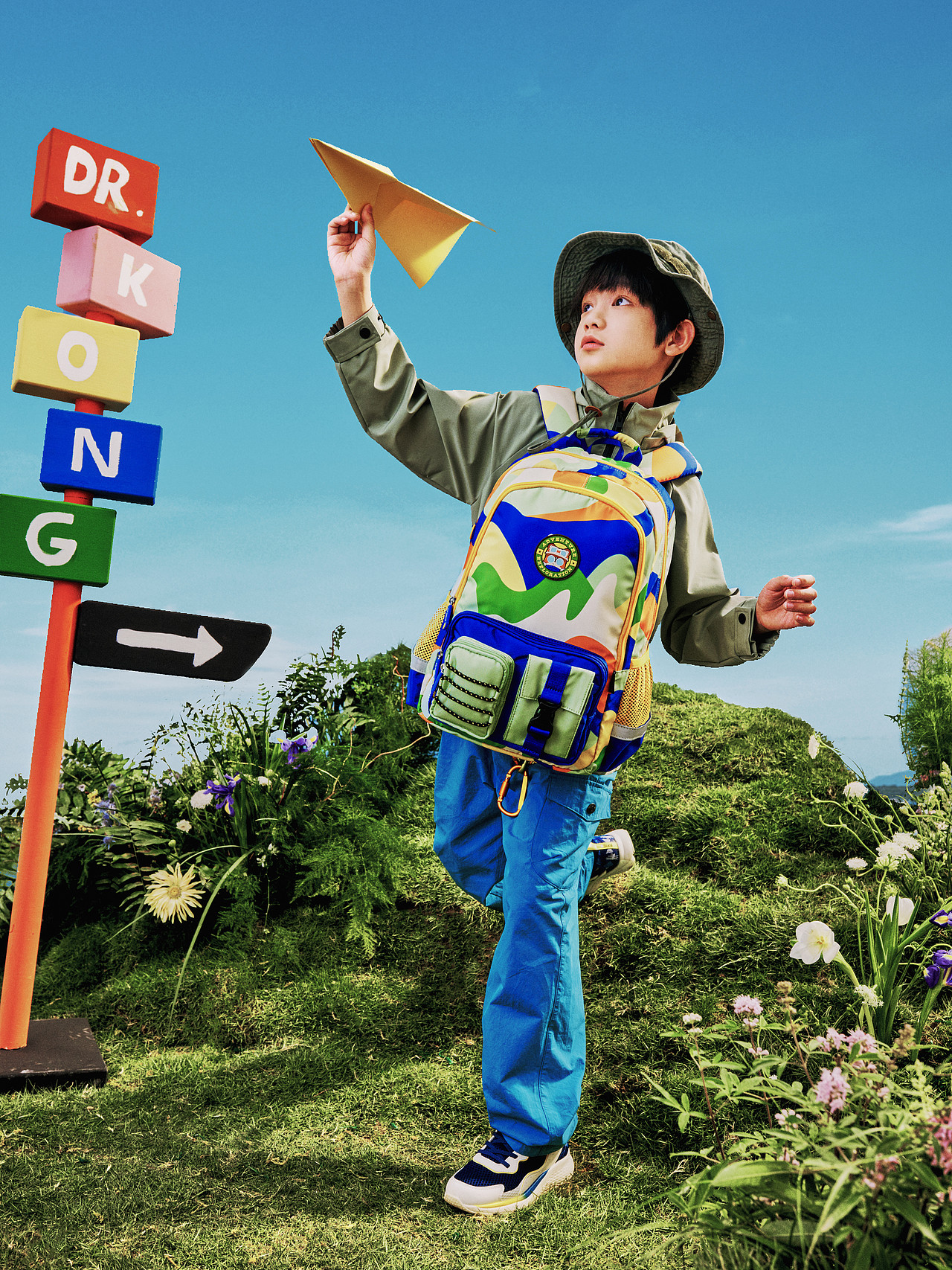 我们成为了儿童书包拍摄的参考模板 | 江博士书包