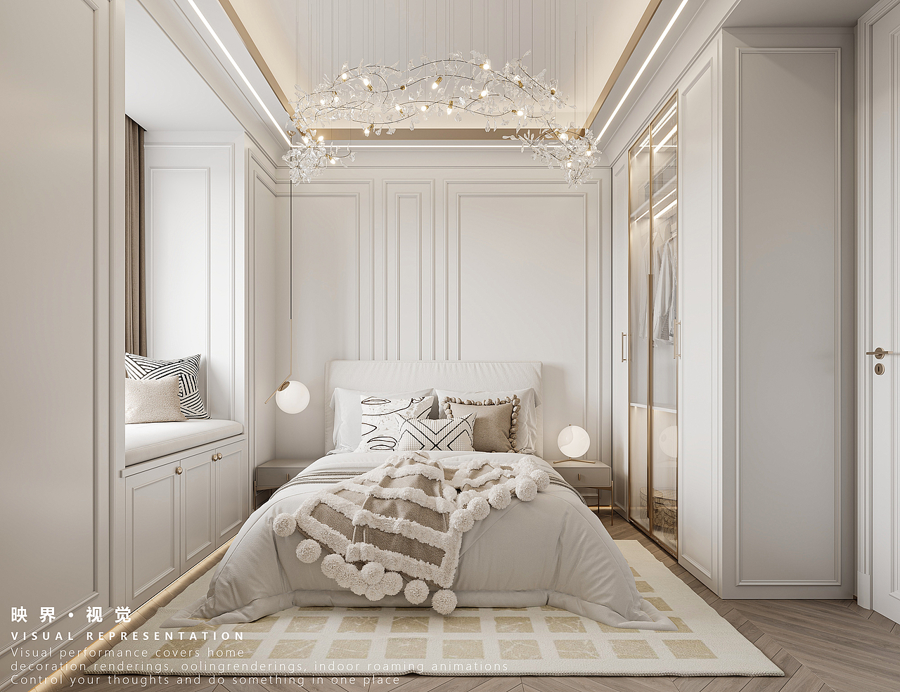 法式轻奢（图ZMzM5OTU0NTcy） - 家装设计 - 站酷设计师映界视觉表现原创素材 - 站酷ZCOOL