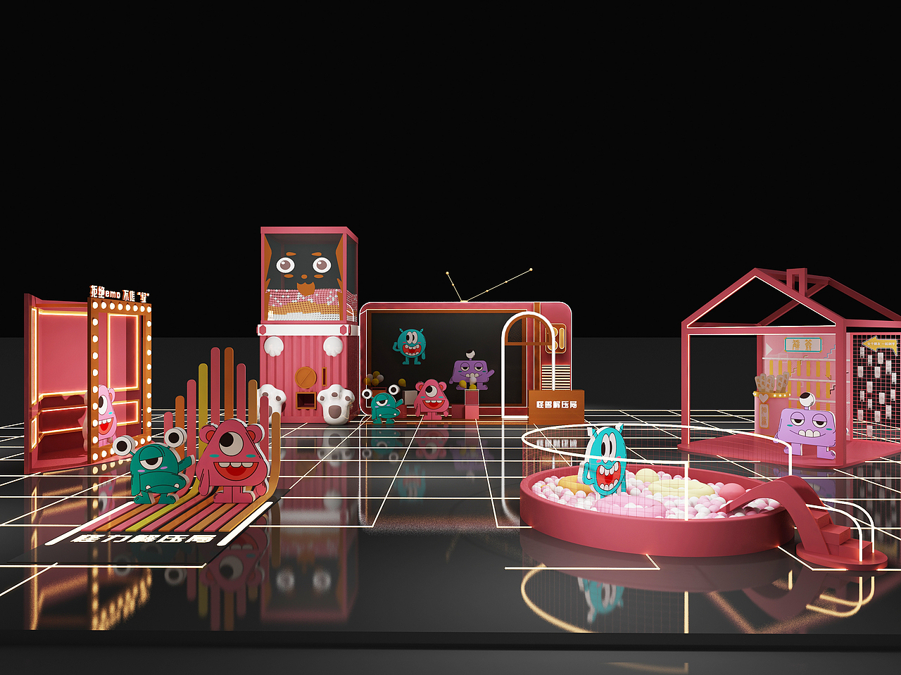 解压局活动（图ZMzExMjQ2NTM2） - 其他三维 - 站酷设计师Fing_原创素材 - 站酷ZCOOL