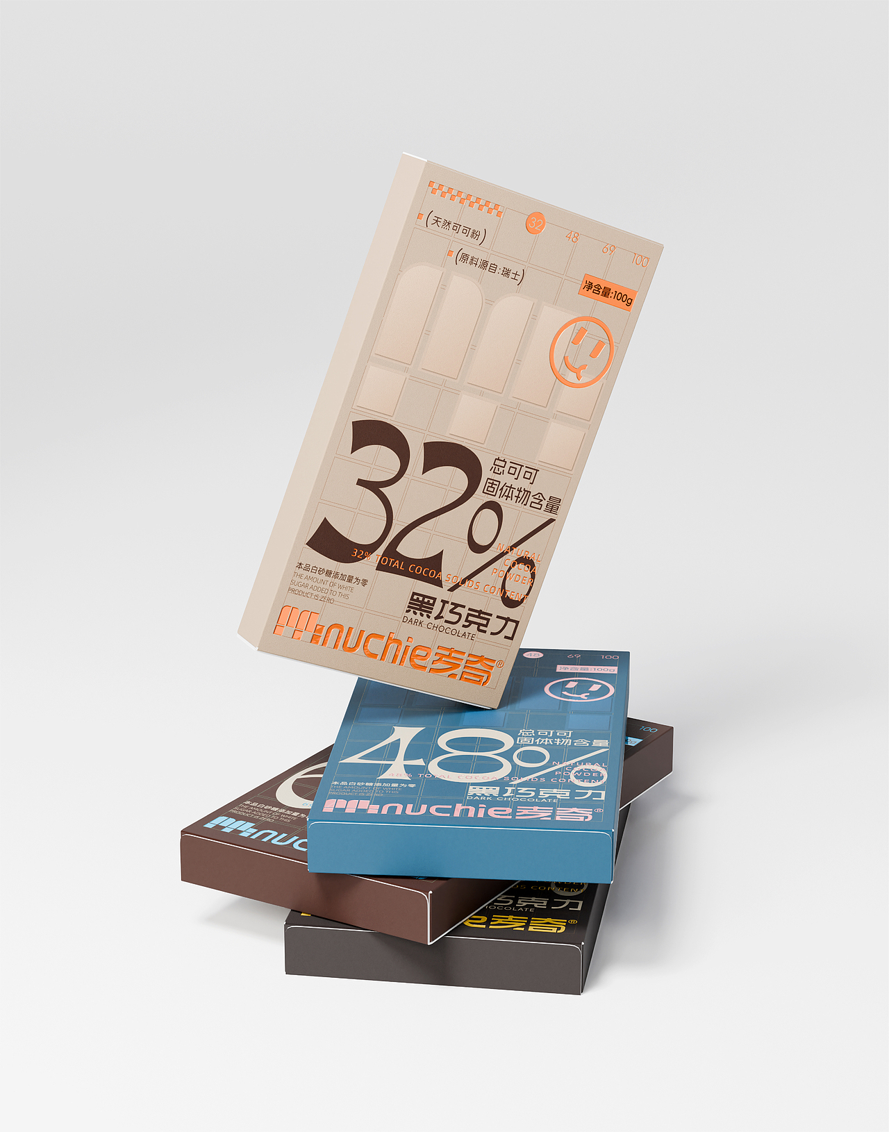 【munchie麦奇】巧克力品牌包装设计