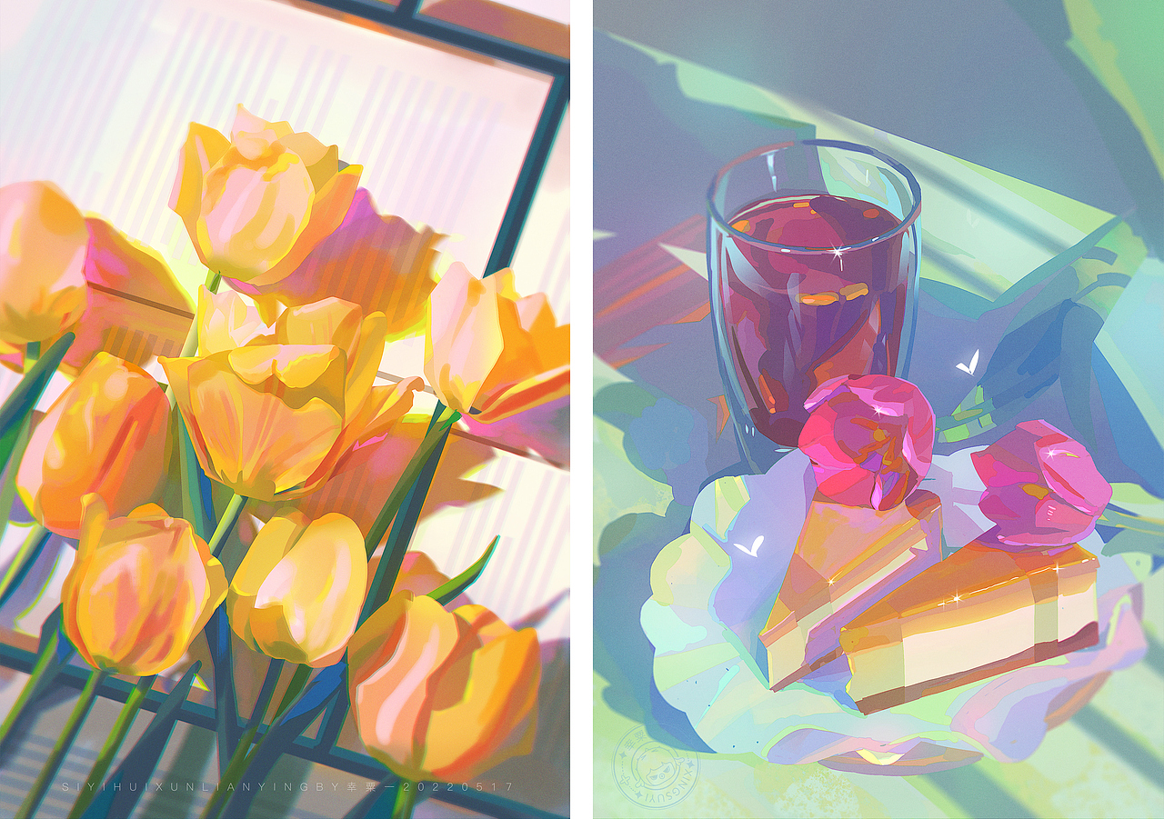 2022年色彩速涂合集(一)