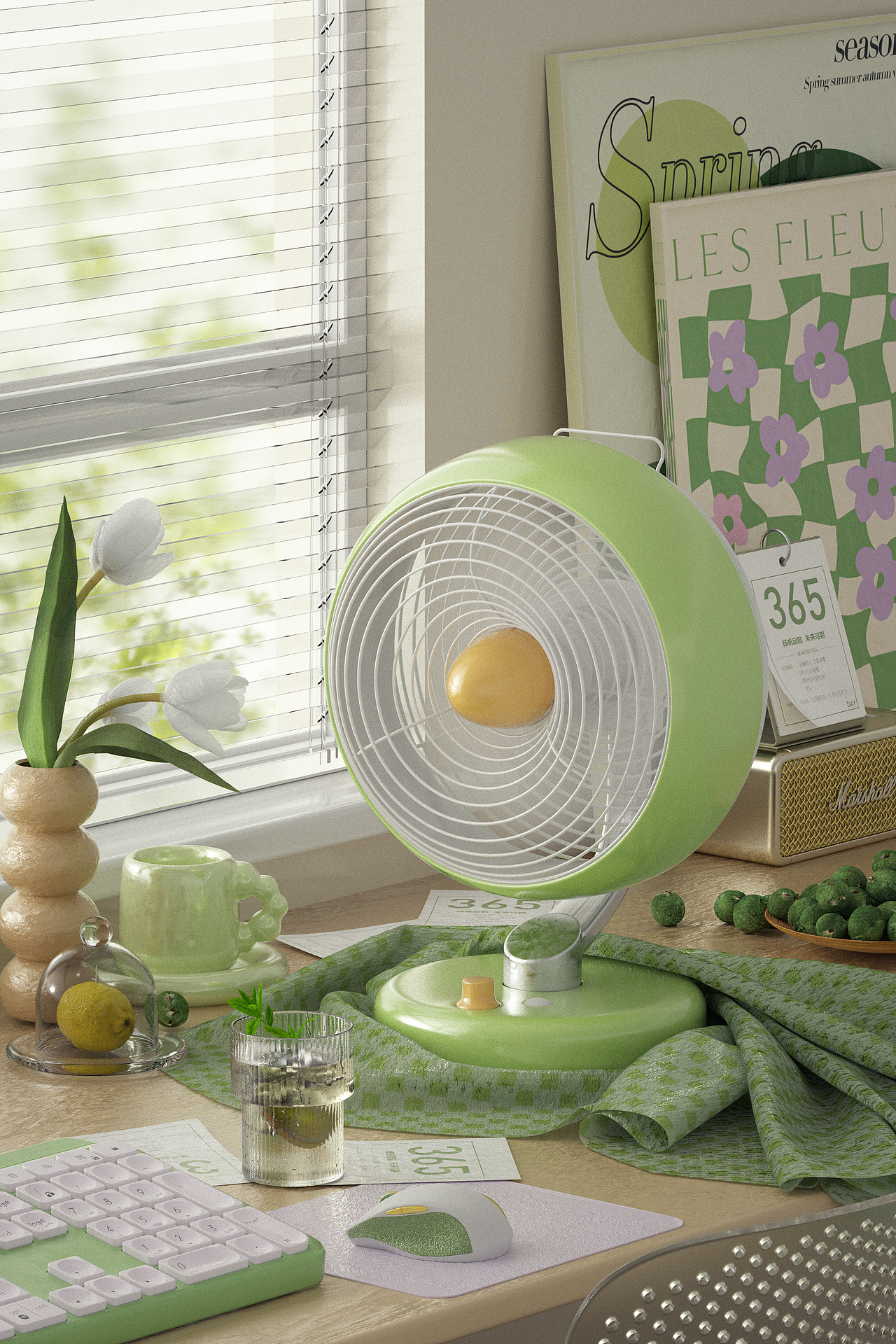 C4D风扇场景建模（图ZMzQ5NDQ0NzQ0） - 产品 - 站酷设计师Z883386928原创素材 - 站酷ZCOOL